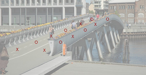 Øyvind Brandtsegg / Installation for a pedestrian bridge
